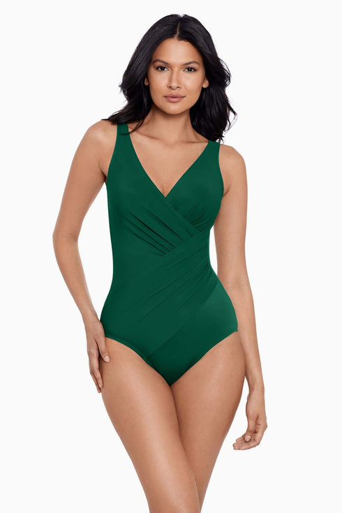 MiracleSuit Solids Oceanus One Piece DD-Cup
